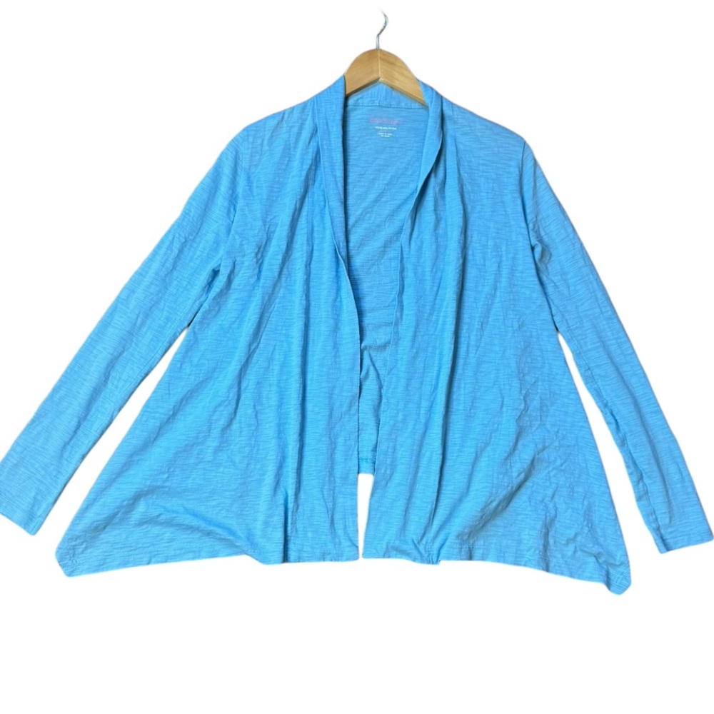Lilly Pulitzer Pima Cotton Slub Knit Cardigan XS